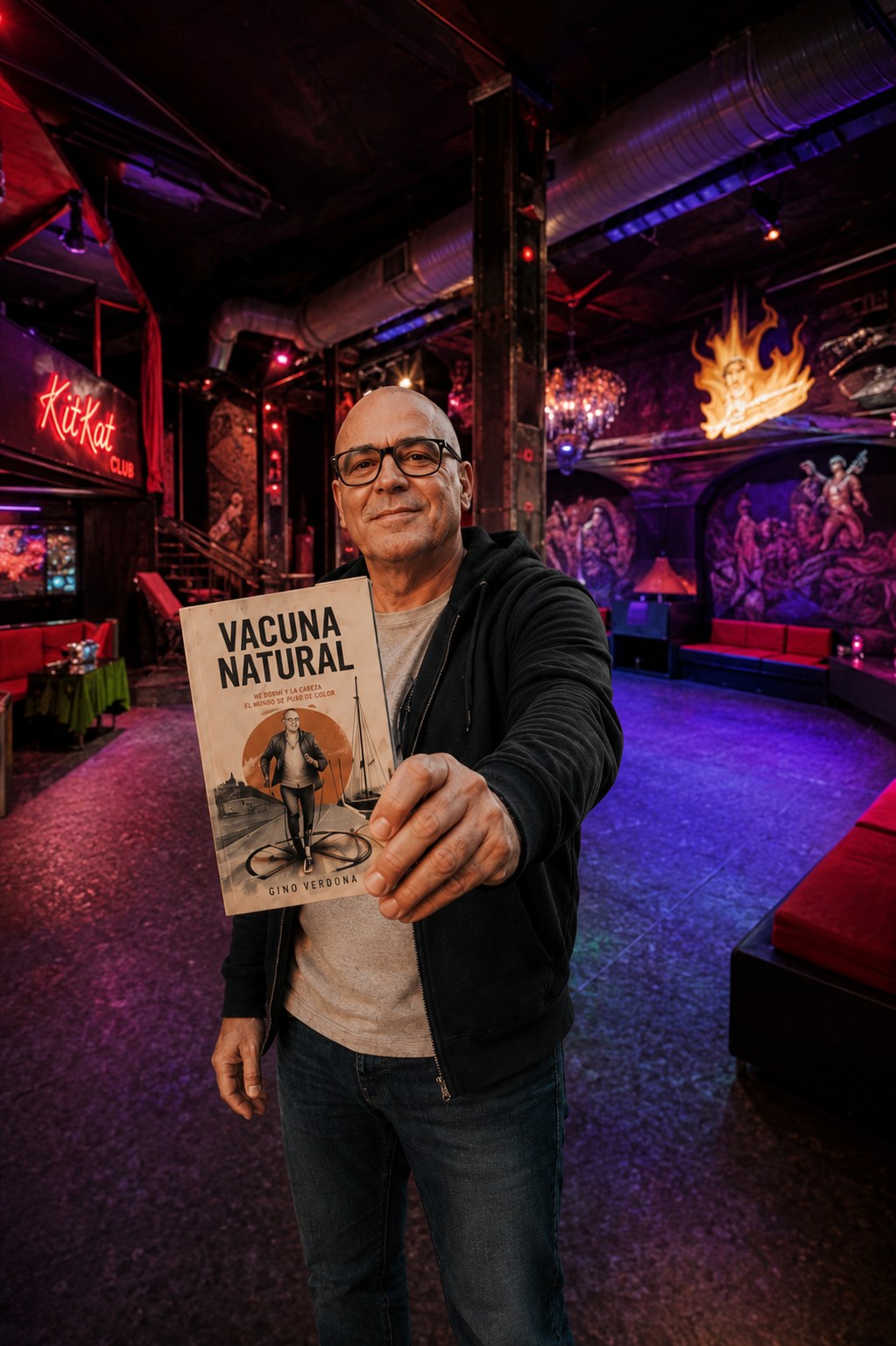 Gino Verdona con Vacuna Natural en Berlín