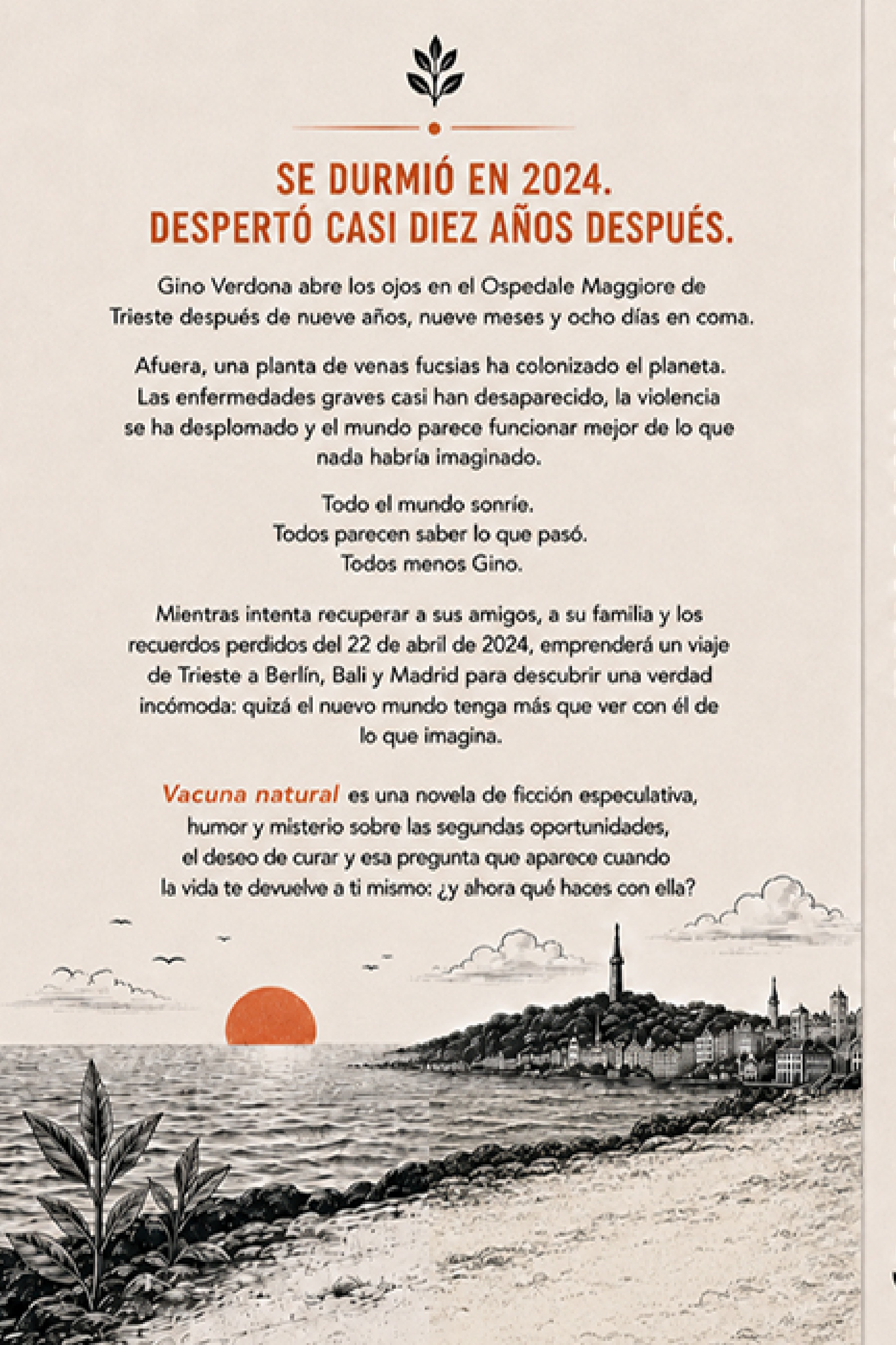 Contraportada de Vacuna Natural